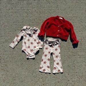 Kids Set & Cardigan
